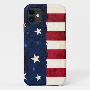 Funda Para iPhone 11 Estrellas y rayas patrióticas
