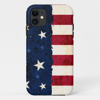 Funda Para iPhone 11 Estrellas y rayas patrióticas