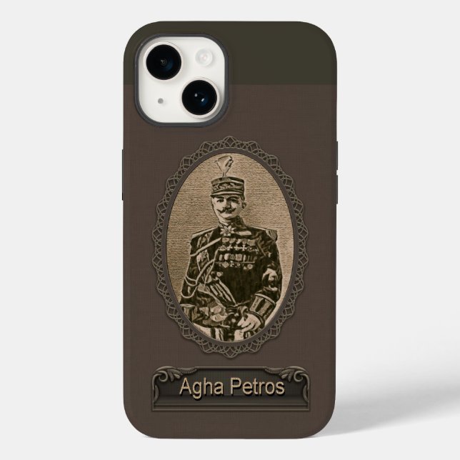 Funda De Case-Mate Para iPhone Estuche Agha Petros iPhone / iPad (Reverso )