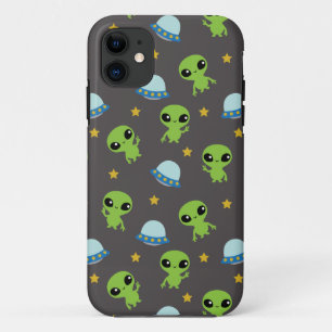 Funda Para iPhone 11 Estuche Aliens Funda-Mate para iPhone