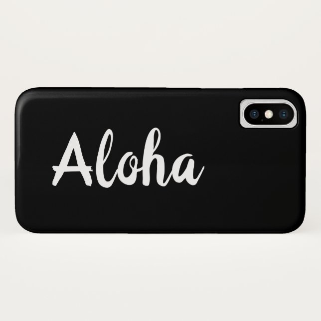 Funda De Case-Mate Para iPhone Estuche Aloha para iPhone (Reverso (horizontal))