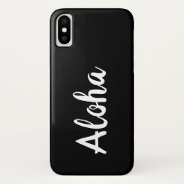 Funda Para iPhone X Estuche Aloha para iPhone