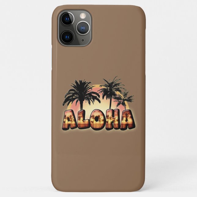 Funda De Case-Mate Para iPhone Estuche Aloha Phone (Reverso)
