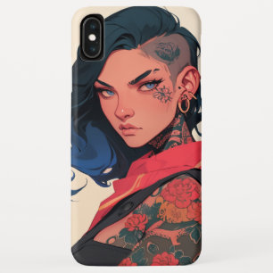 Funda Para iPhone XS Max Estuche Anime Phone - Chica Guay