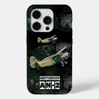 Funda Para iPhone 15 Pro Estuche Antonov AN2 para teléfonos de la aeronave
