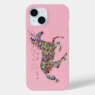 Funda Para iPhone 15 Estuche Apple iPhone Fantasy Unicorn colorida