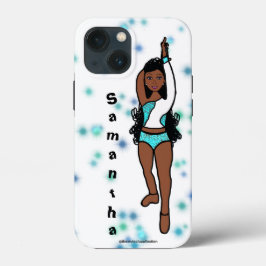 Funda Para iPhone 13 Mini Estuche Aqua Spark para iPhone y iPad de bailarina