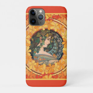Funda Para iPhone 11 Pro Estuche Art Nouveau Design-1 para iPhone / iPad