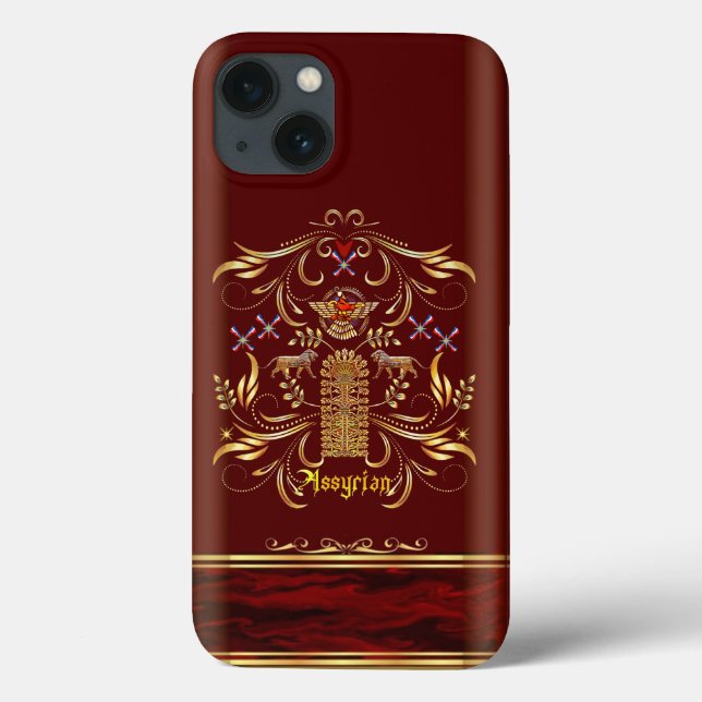Funda De Case-Mate Para iPhone Estuche ASSYRIA iPhone / iPad (Reverso)