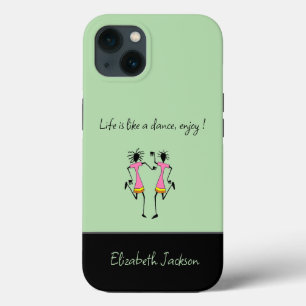 Funda Para iPhone 13 Estuche Awesome Dance and Rhythm iPhone / iPad