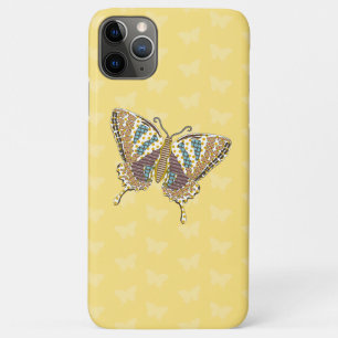 Funda Para iPhone 11 Pro Max Estuche Aztec Swallowtail Funda-Mate Phone