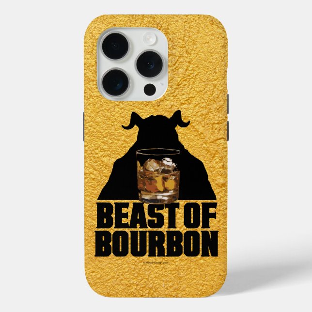 Funda De Case-Mate Para iPhone Estuche Beast Of Bourbon Funda-Mate para iPhone (Reverso )
