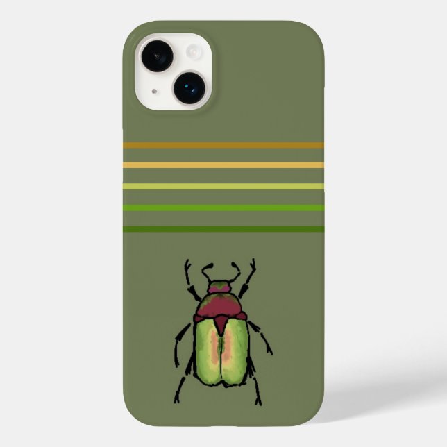Funda De Case-Mate Para iPhone Estuche Beetle Phone (Reverso )
