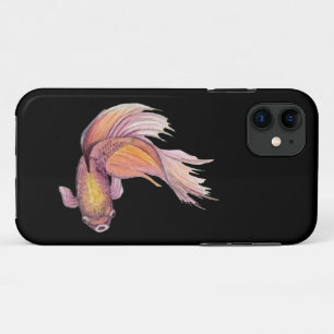 Funda Para iPhone 11 Estuche Betta Fish Funda-Mate para iPhone