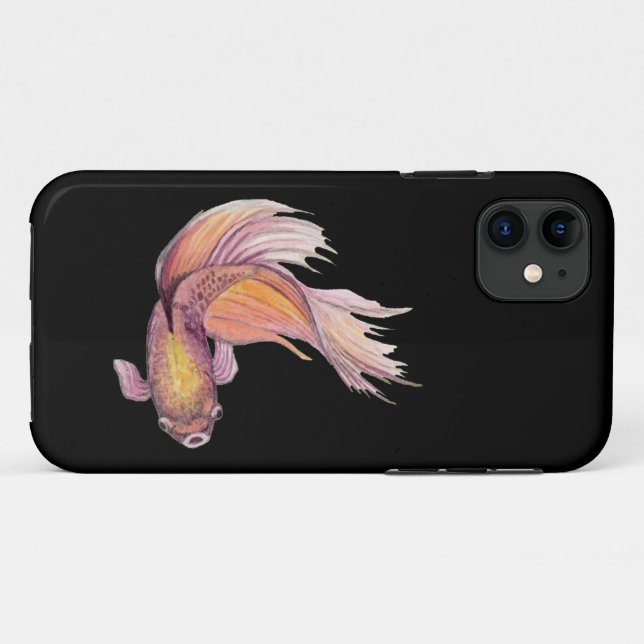 Funda De Case-Mate Para iPhone Estuche Betta Fish Funda-Mate para iPhone (Reverso (horizontal))
