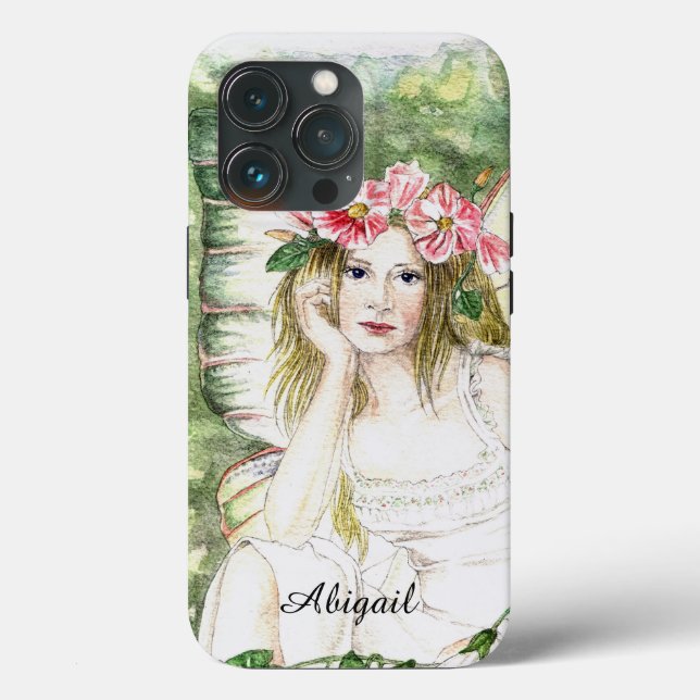 Funda De Case-Mate Para iPhone Estuche Bindweed Flower Fairy iPhone (Reverso )