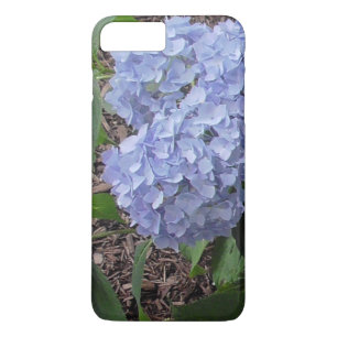 Funda Para iPhone 8 Plus/7 Plus Estuche Blue Hydrangea Floral Phone