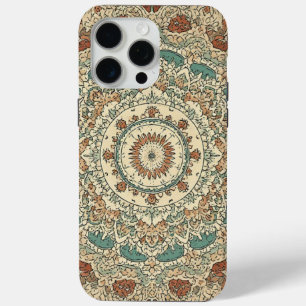 Funda Para iPhone 15 Pro Max Estuche Boho Floral Mandala Watercolor para iPhone