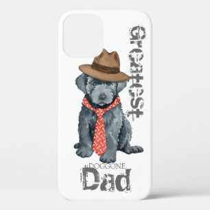 Funda Para iPhone 12 Estuche Bouvier des Flandres Dad Funda-Mate para i