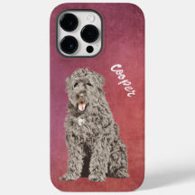 Estuche Bouvier des Flandres Grunge para iPhone Fu