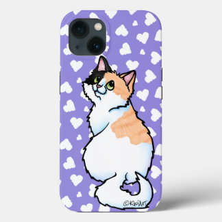 Funda Para iPhone 13 Estuche Calico Cat Funda-Mate para iPhone