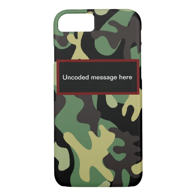 Funda De Case-Mate Para iPhone Estuche Camo iPhone / iPad (Reverso)
