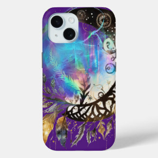 Funda Para iPhone 15 Estuche Celestial Bohemian Spiritual Iphone 15 Pho