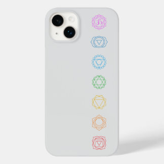 Funda Para iPhone 14 Plus De Case-Mate Estuche Chakras para iPhone de Funda Minimalista-m