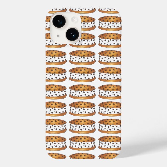 Funda De Case-Mate Para iPhone Estuche Chipwich Ice Cream Sandwich Phone (Reverso )