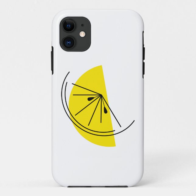 Funda De Case-Mate Para iPhone Estuche Citrus Lemon iPhone (Reverso)