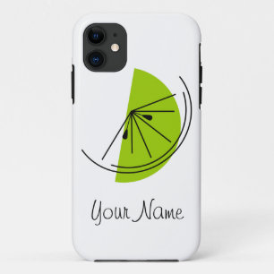 Funda Para iPhone 11 Estuche Citrus Lime 'Name' para iPhone