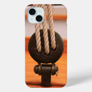 Funda Para iPhone 15 Mini Estuche clásico para iPhone en barco de vela de ma