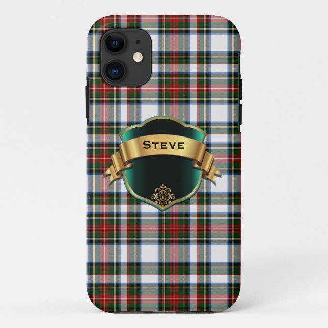 Funda De Case-Mate Para iPhone Estuche clásico Stewart Dress Plaid iPhone 5S (Reverso)