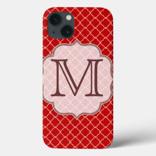 title_seo2 Estuche Crimson Red Quarterfoil Latti Monograma IP