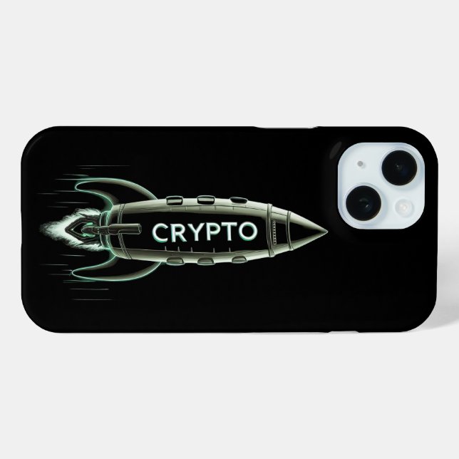 Funda De Case-Mate Para iPhone Estuche Crypto Rocket Phone (Reverso (Horizontal) )