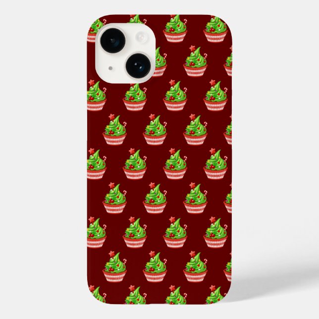 Funda De Case-Mate Para iPhone Estuche Cupcake para iPhone (Reverso )