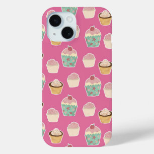 Funda Para iPhone 15 Estuche Cupcake para iPhone