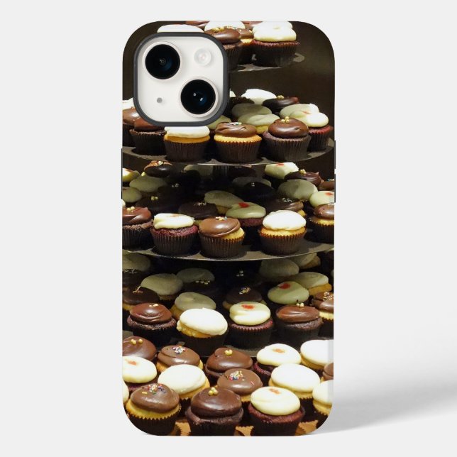 Funda De Case-Mate Para iPhone Estuche Cupcakes Phone (Reverso )