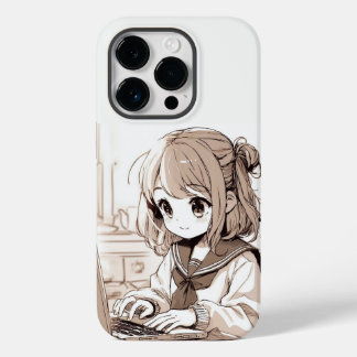 Funda Para iPhone 14 Pro De Case-Mate Estuche Cute Anime Chica para iPhone / iPad
