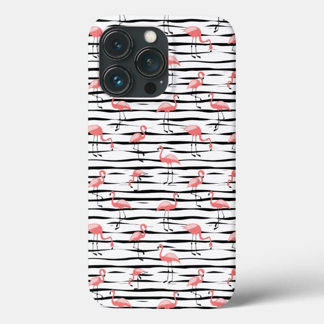 Funda De Case-Mate Para iPhone Estuche Cute Flamingo Funda-Mate para iPhone (Reverso )