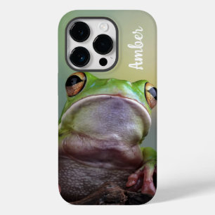 Funda Para iPhone 14 Pro De Case-Mate Estuche Cute Frog Funda-Mate para iPhone