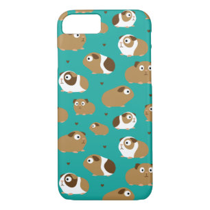 Funda Para iPhone 8/7 Estuche Cute Guinea Pigs Funda-Mate para iPhone