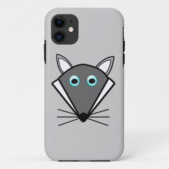 Funda De Case-Mate Para iPhone Estuche Cute Halloween Wolf para iPhone (Reverso)