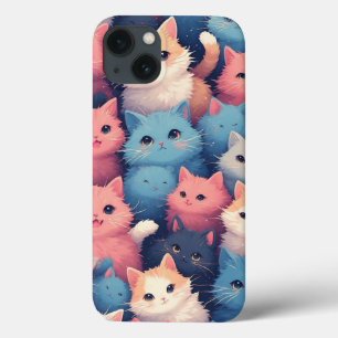Funda Para iPhone 13 Estuche Cute Kawaii Pastel para iPhone