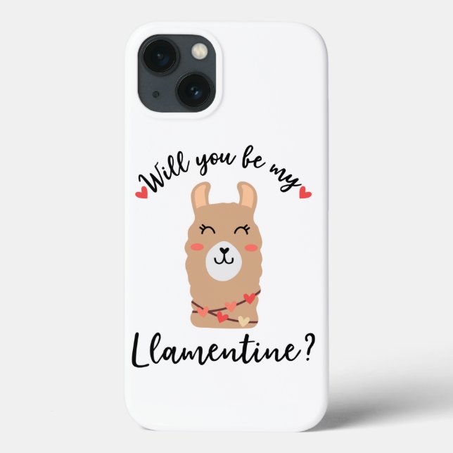 Funda De Case-Mate Para iPhone Estuche CUTE LLAMA love Funda-Mate para iPhone (Reverso)