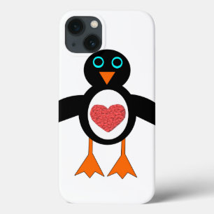 title_seo2 Estuche Cute Love Heart Penguin iPad