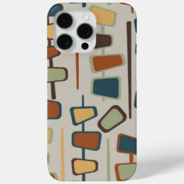 Funda Para iPhone 15 Pro Max Estuche Cute Mid Century para iPhone de inspiració