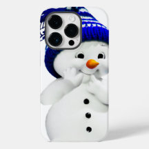 Estuche Cute Snowman para iPhone / iPad