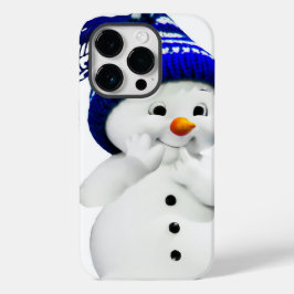Funda Para iPhone 14 Pro De Case-Mate Estuche Cute Snowman para iPhone / iPad
