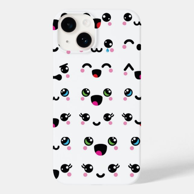 Funda De Case-Mate Para iPhone Estuche Cutie face Iphone (Reverso )